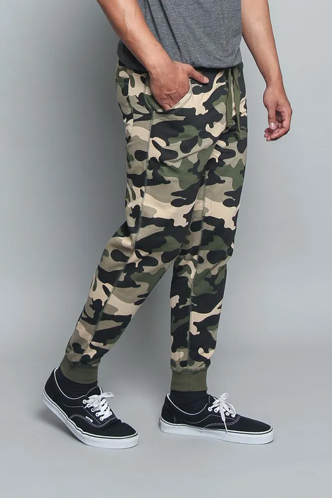 Cuffed Camo Joggers