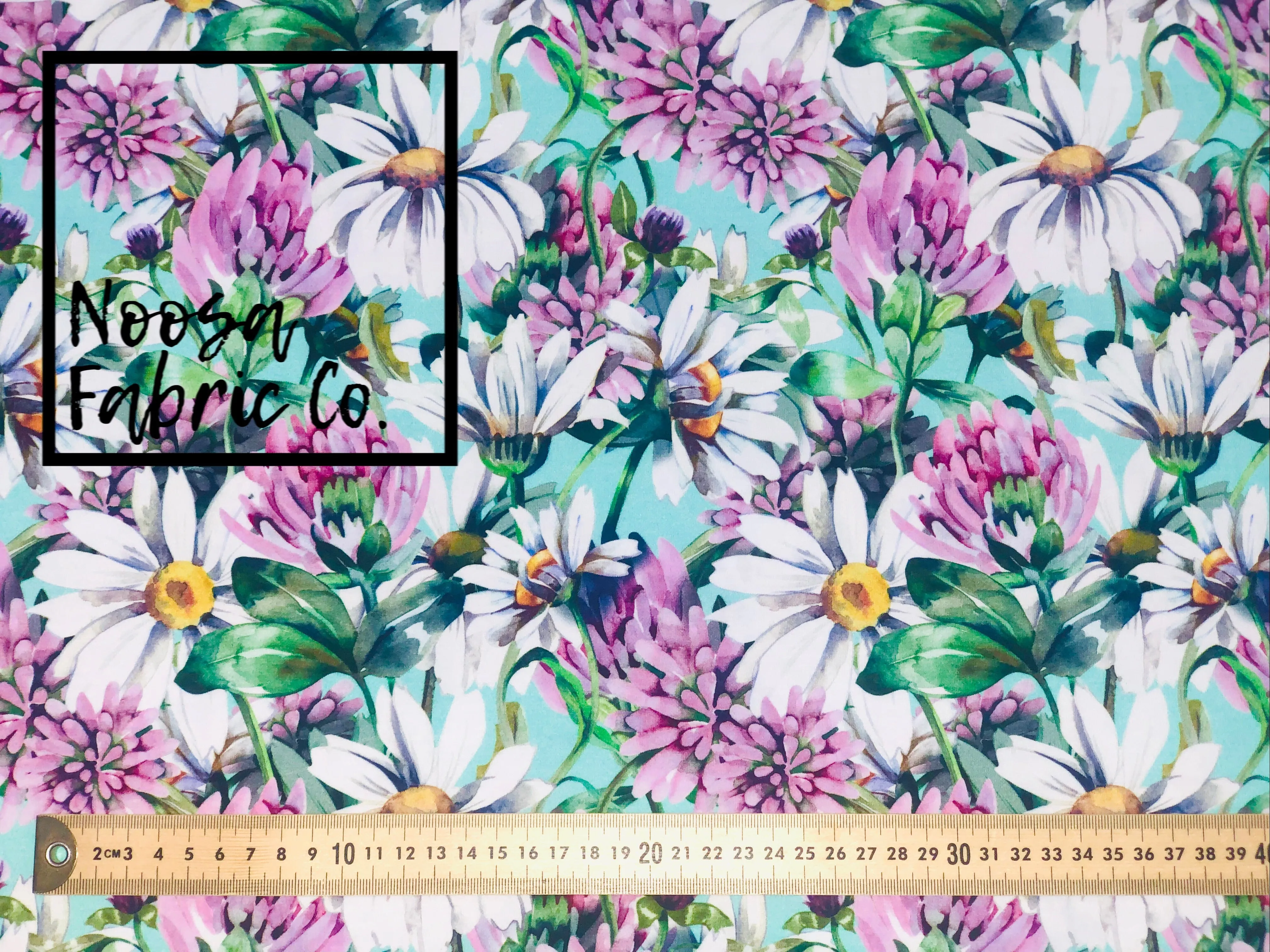 Daizy Cotton Lycra Digital Print Fabric