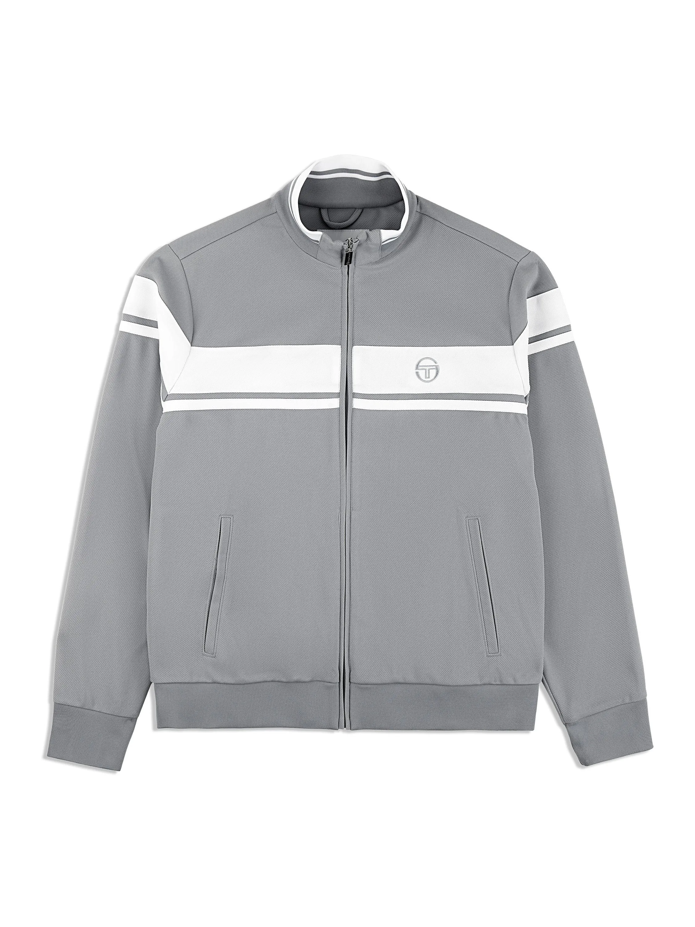 Damarindo Track Jacket Archivio- Sleet/ White