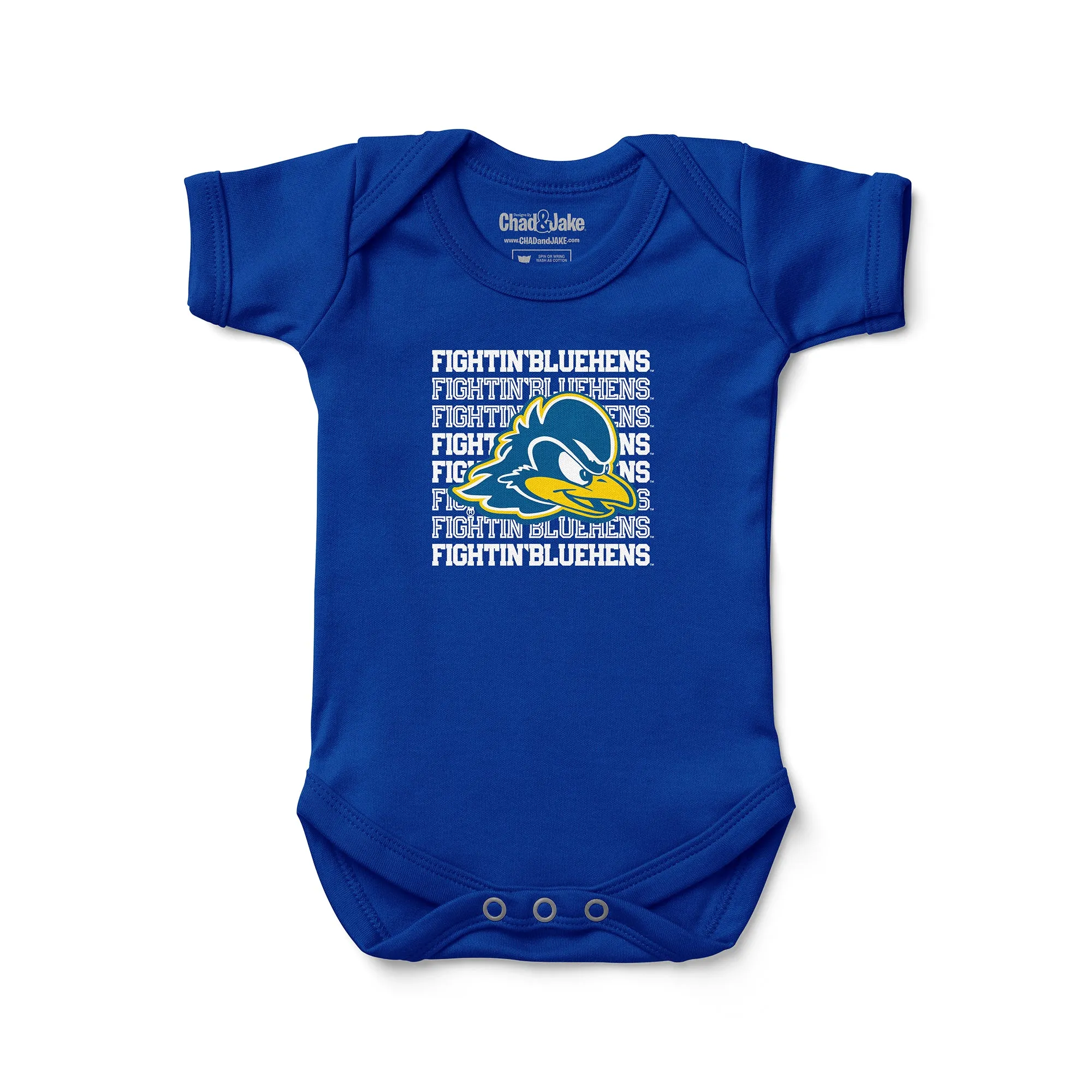 Delaware Fightin' Blue Hens Retro Bodysuit