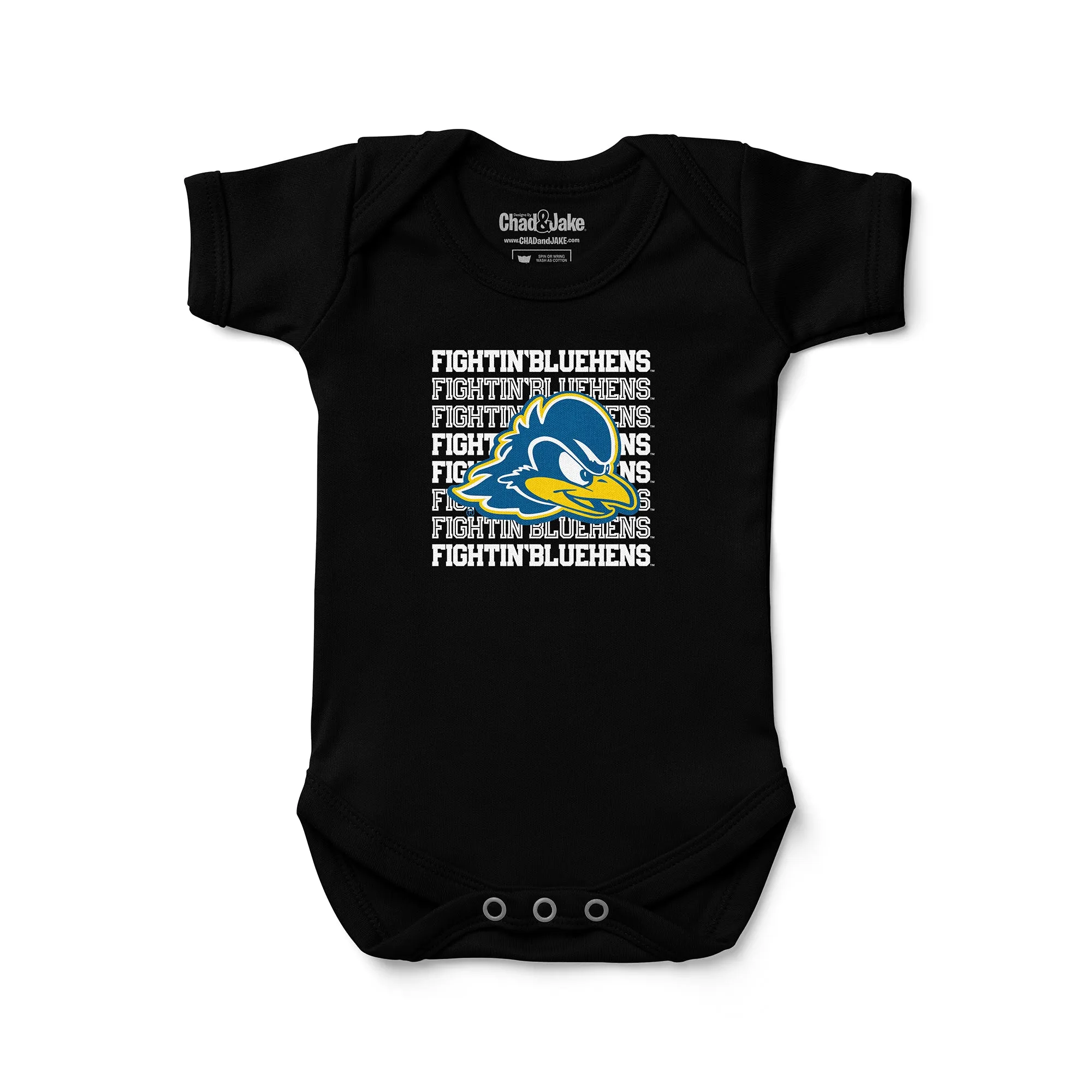 Delaware Fightin' Blue Hens Retro Bodysuit