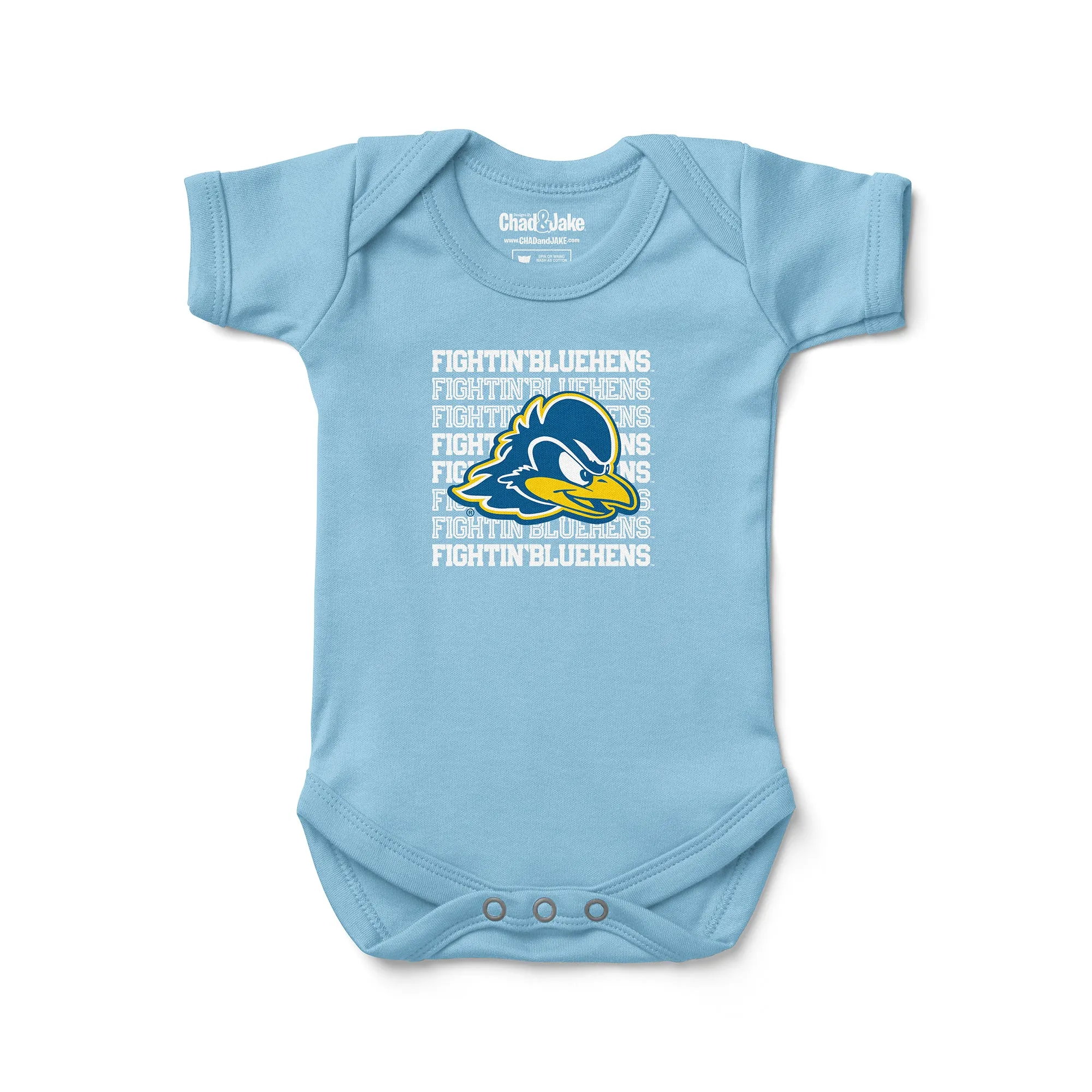 Delaware Fightin' Blue Hens Retro Bodysuit