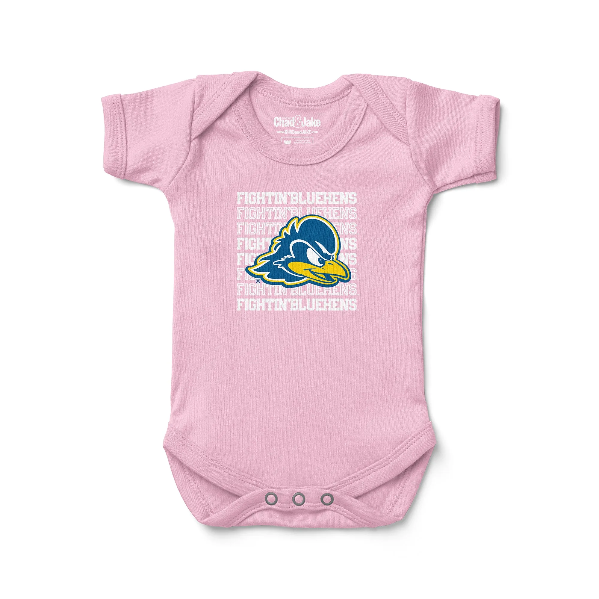 Delaware Fightin' Blue Hens Retro Bodysuit