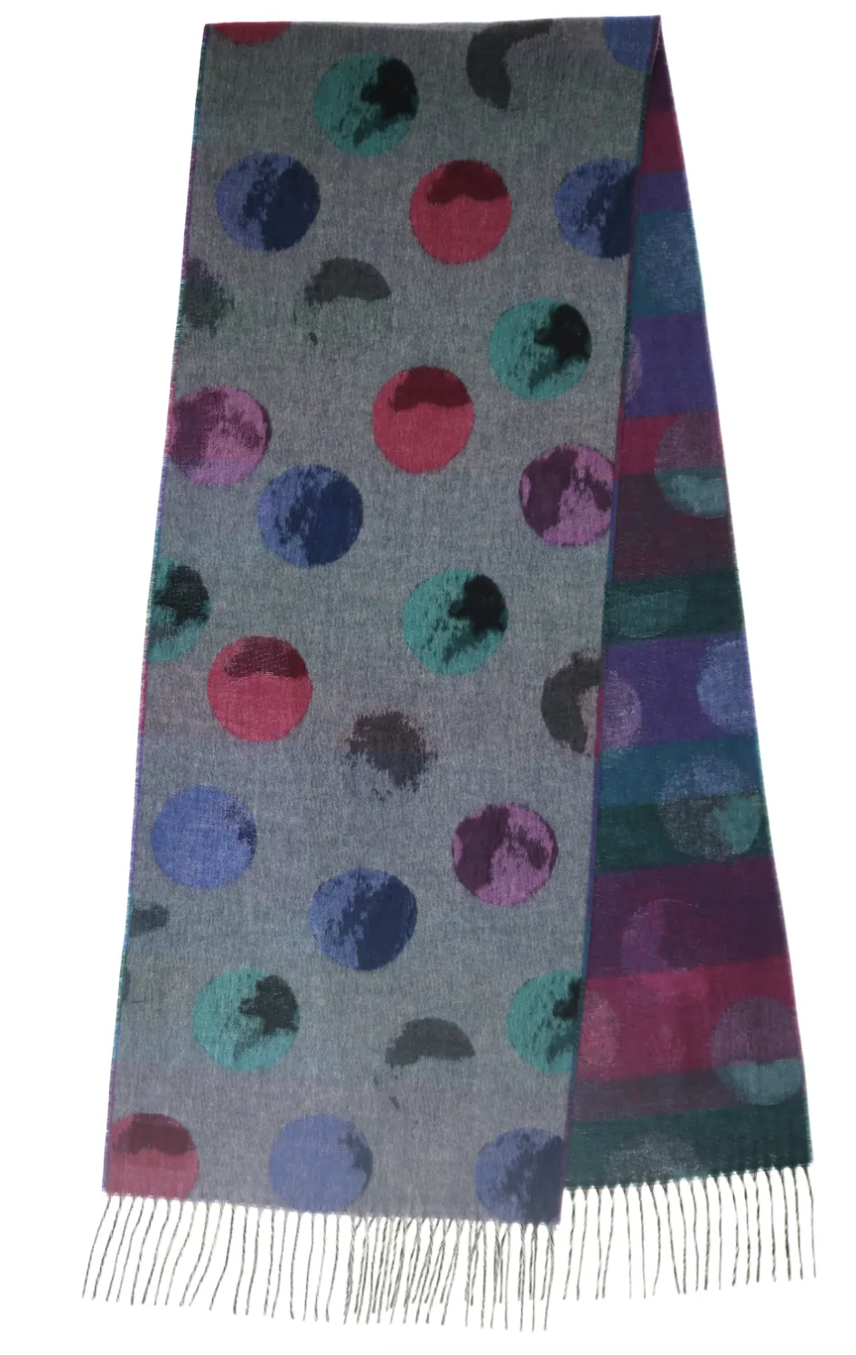 Denim Dots Cashmink Scarf