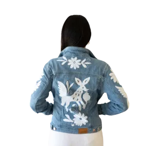 Denim Jacket Otomi White