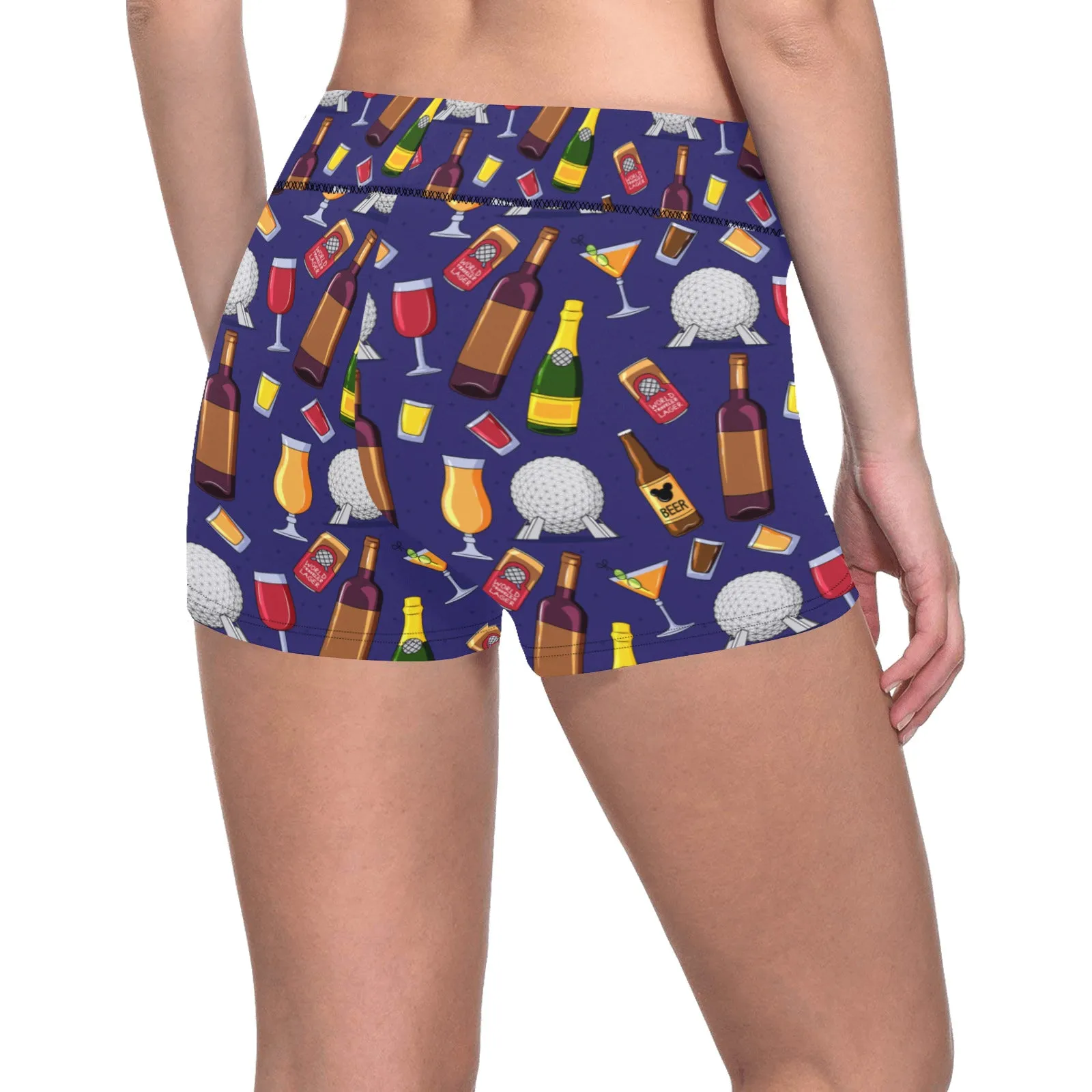 Disney Epcot Drink Around The World Women's Short Leggings