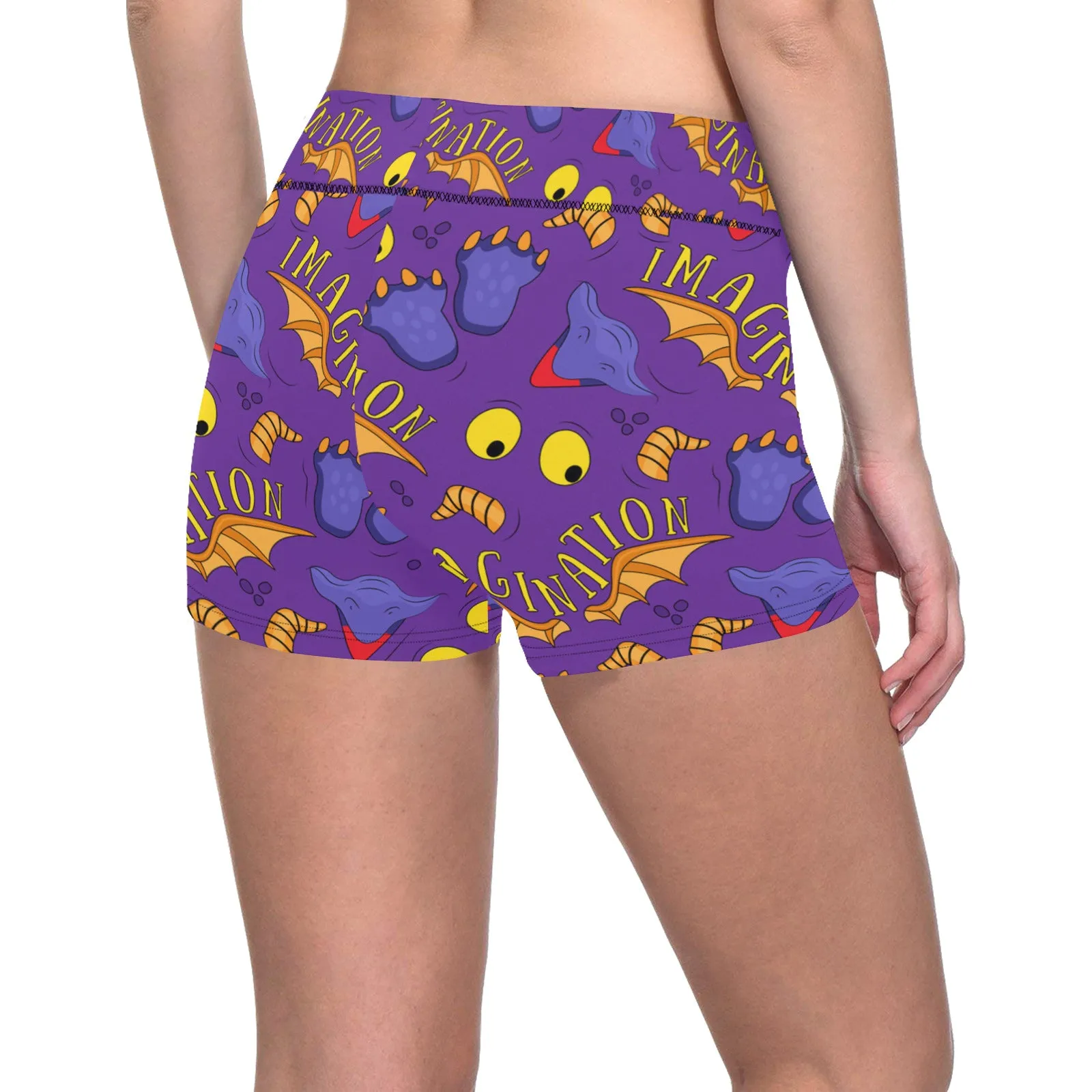 Disney Epcot Figment Imagination Women's Short Leggings