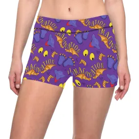 Disney Epcot Figment Imagination Women's Short Leggings