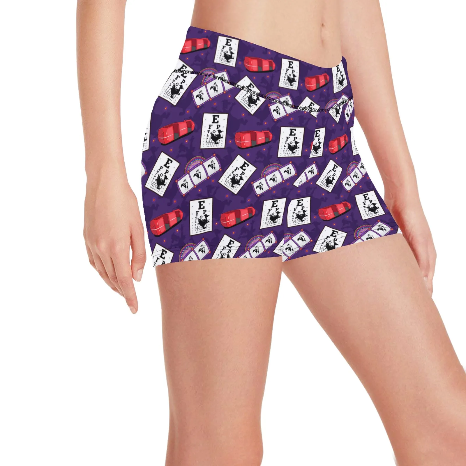 Disney Epcot Figment One Little Spark Women's Short Leggings