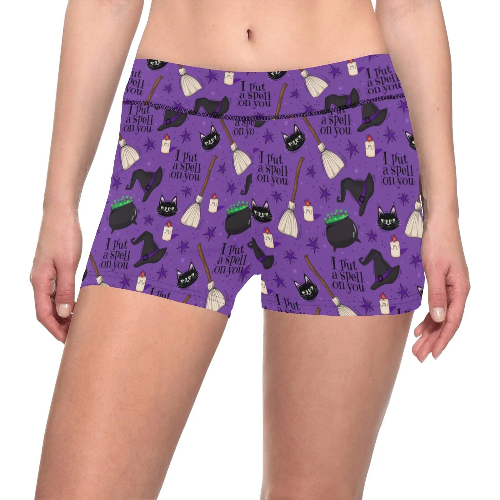 Disney Hocus Pocus I Put A Spell On You Women's Short Leggings