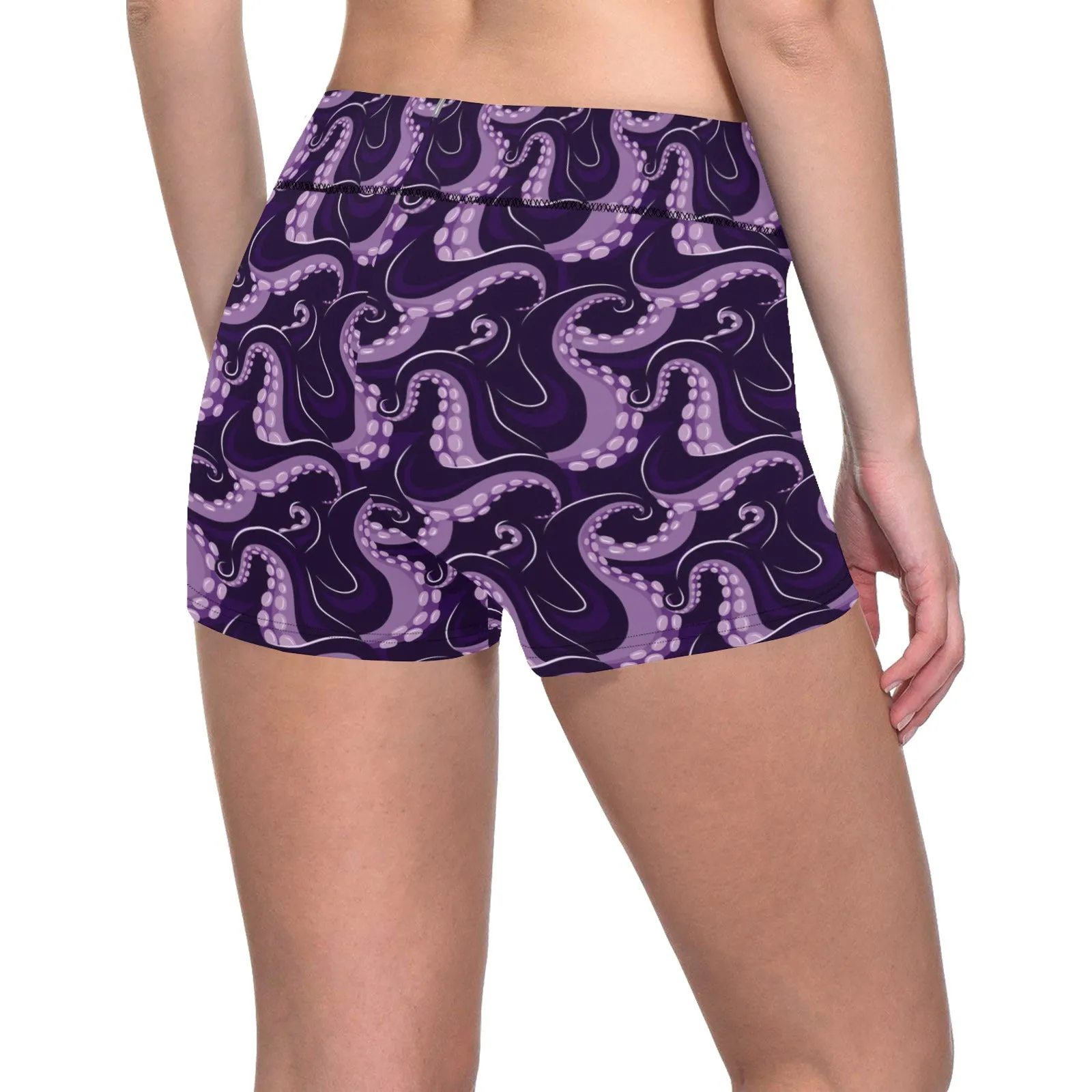 Disney Little Mermaid Ursula Body Language Women's Short Leggings