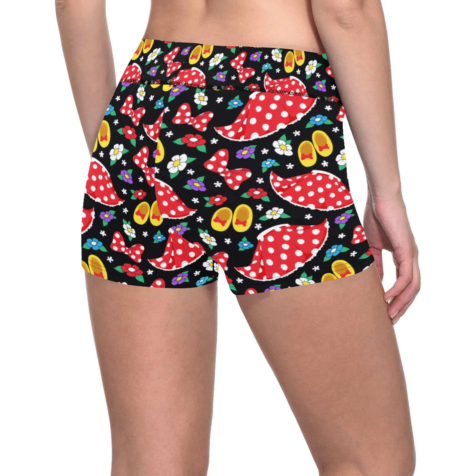 Disney Minnie Mouse Fancy Women's Short Leggings