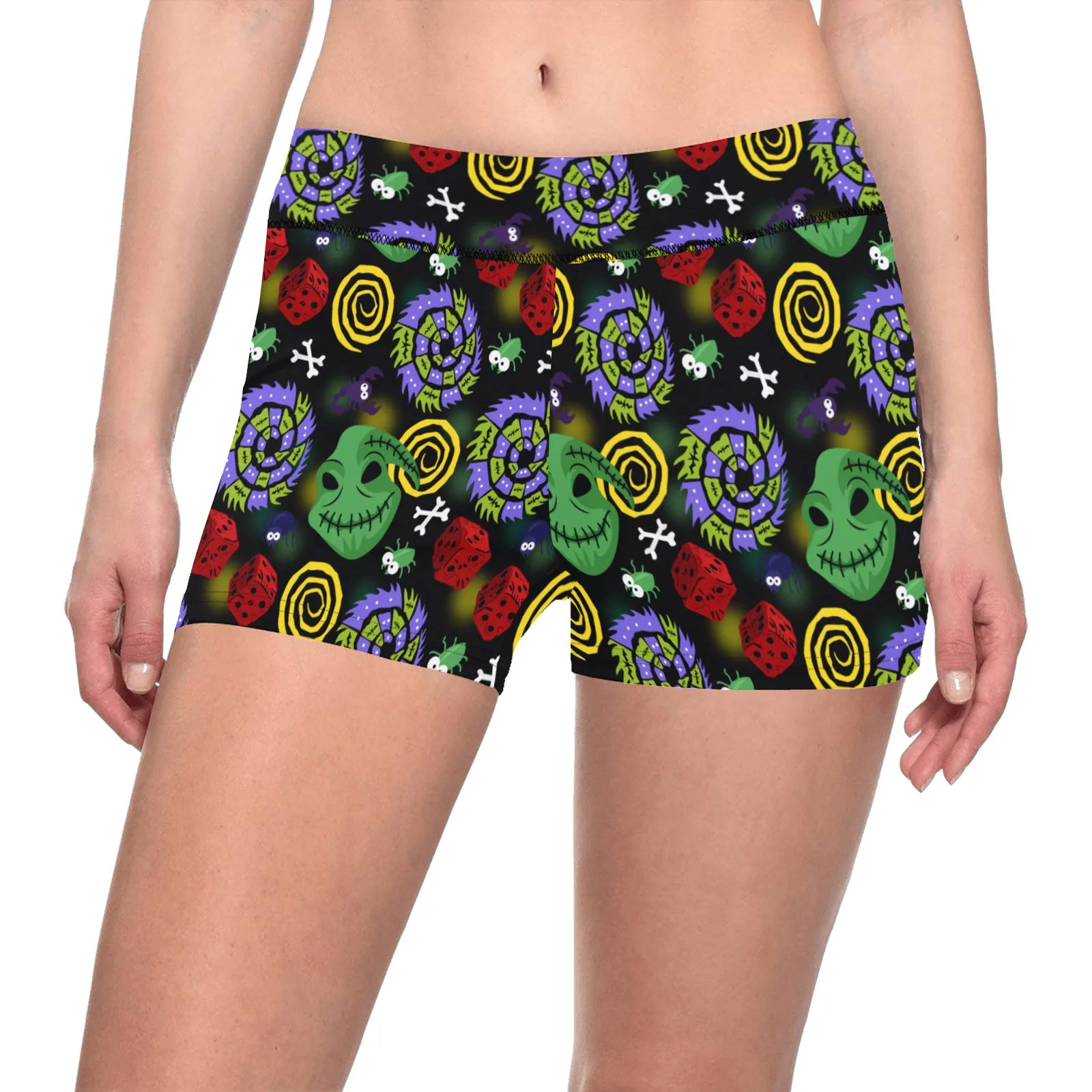 Disney Nightmare Before Christmas Oogie Women's Short Leggings