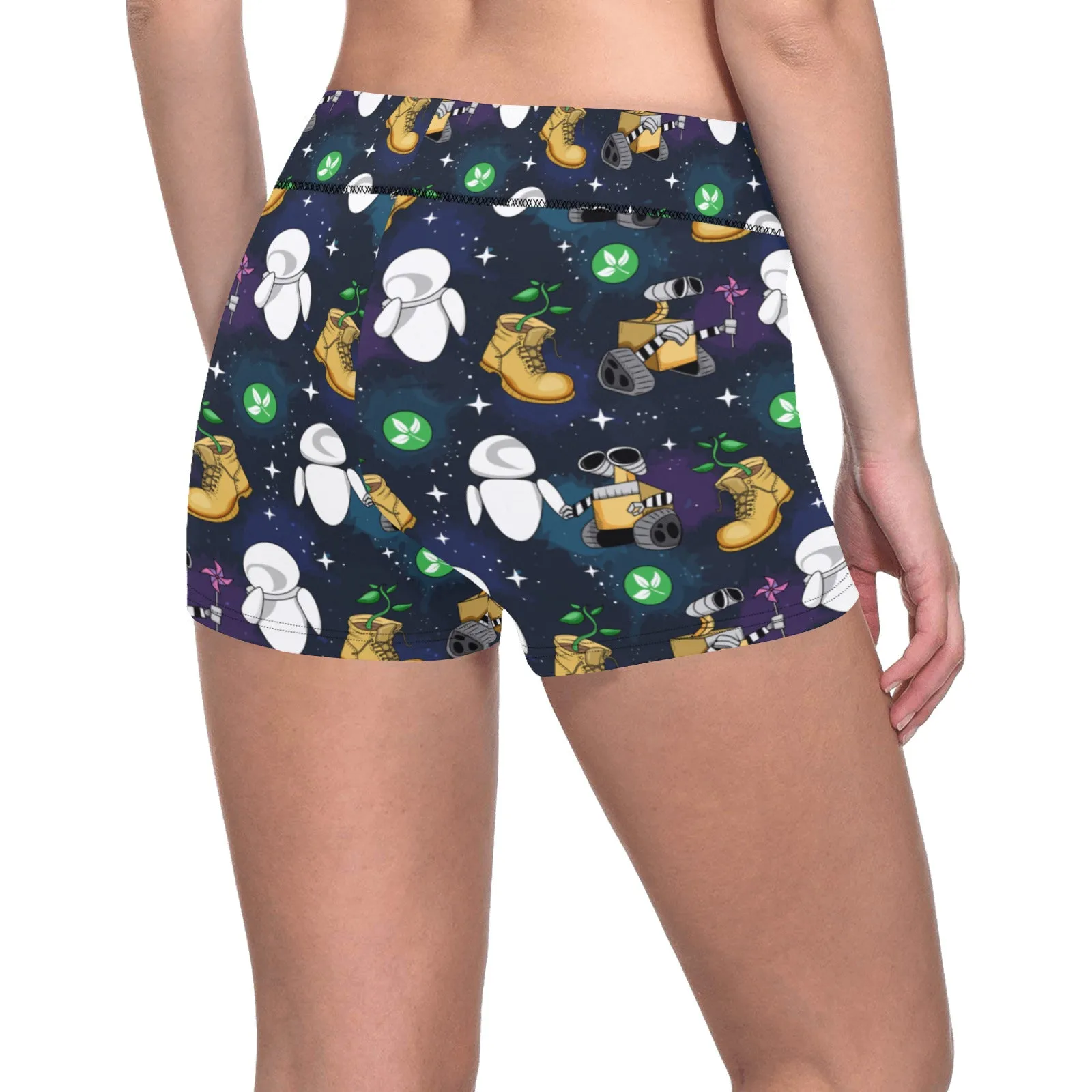 Disney Wall-E Love Needs No Words Women's Short Leggings