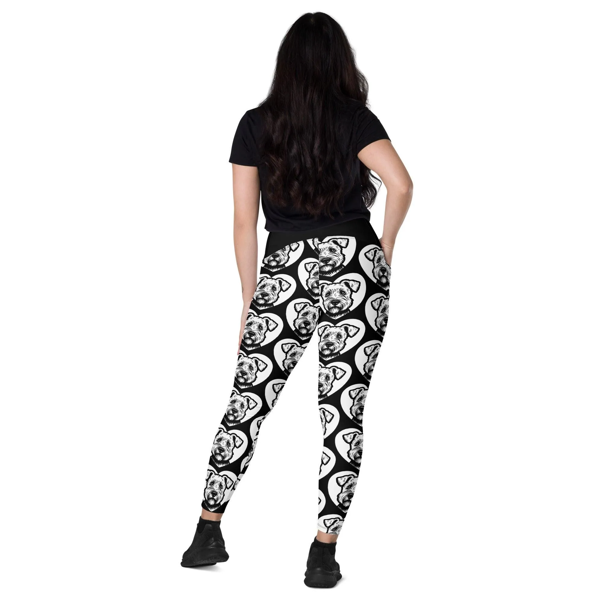 DOG BREED LEGGINGS with pockets - GLEN OF IMAAL TERRIER - HERTTAHOUND