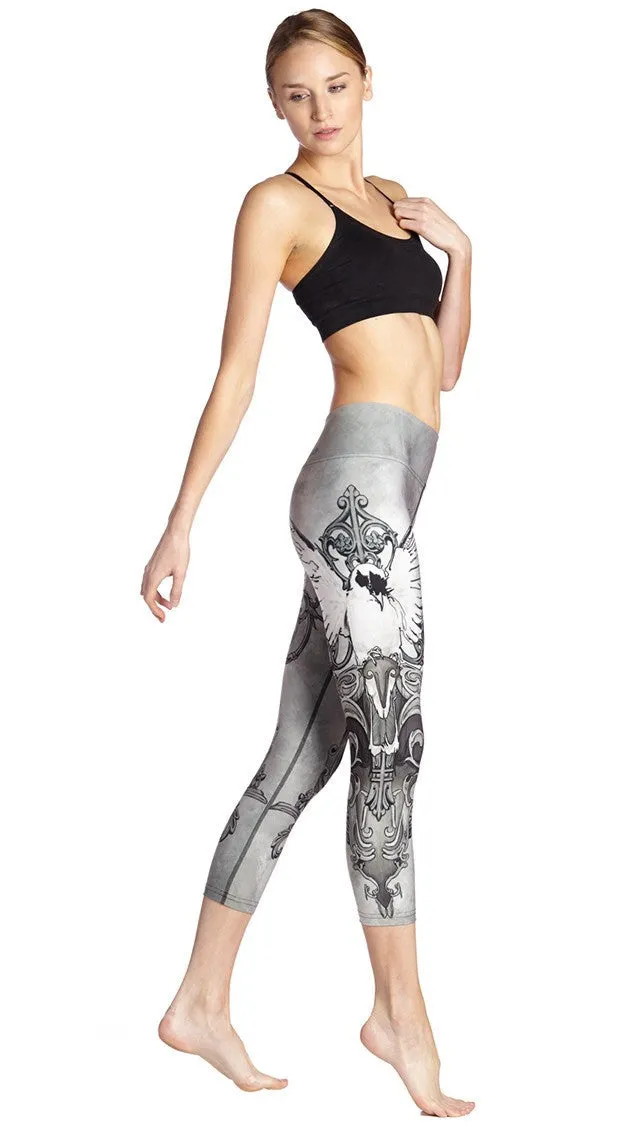 Dove - Triathlon Capri Leggings - CUSTOM ORDER