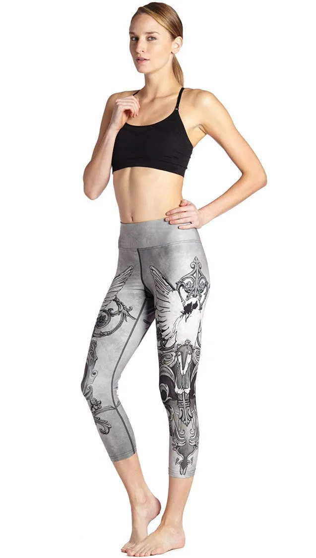 Dove - Triathlon Capri Leggings - CUSTOM ORDER