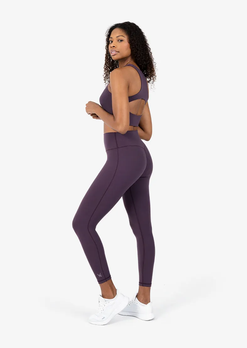 Elevate Life 7/8 Legging Mulberry