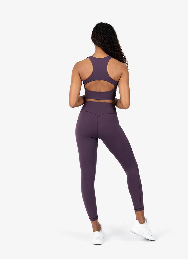 Elevate Life 7/8 Legging Mulberry