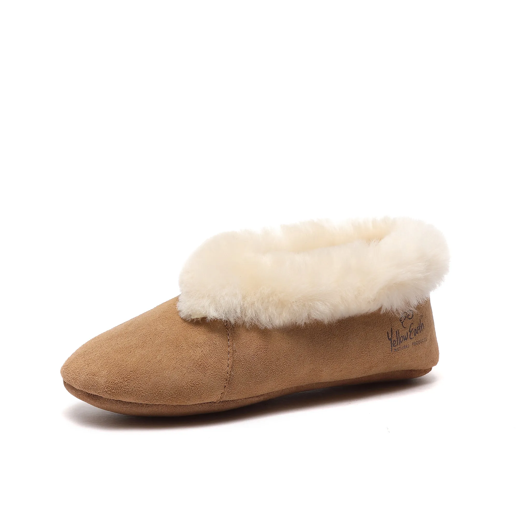 Ella UGG Slippers - Women's Soft Sole Australian Sheepskin Slippers Ballet shoes