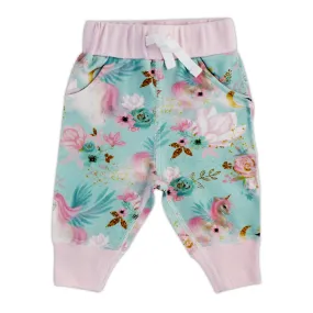 Endanzoo Organic Cuff Pant - Mystical Unicorns