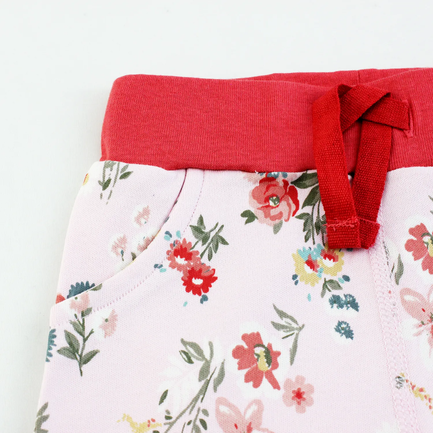 Endanzoo Organic Cuff Pant - Pink Blossom