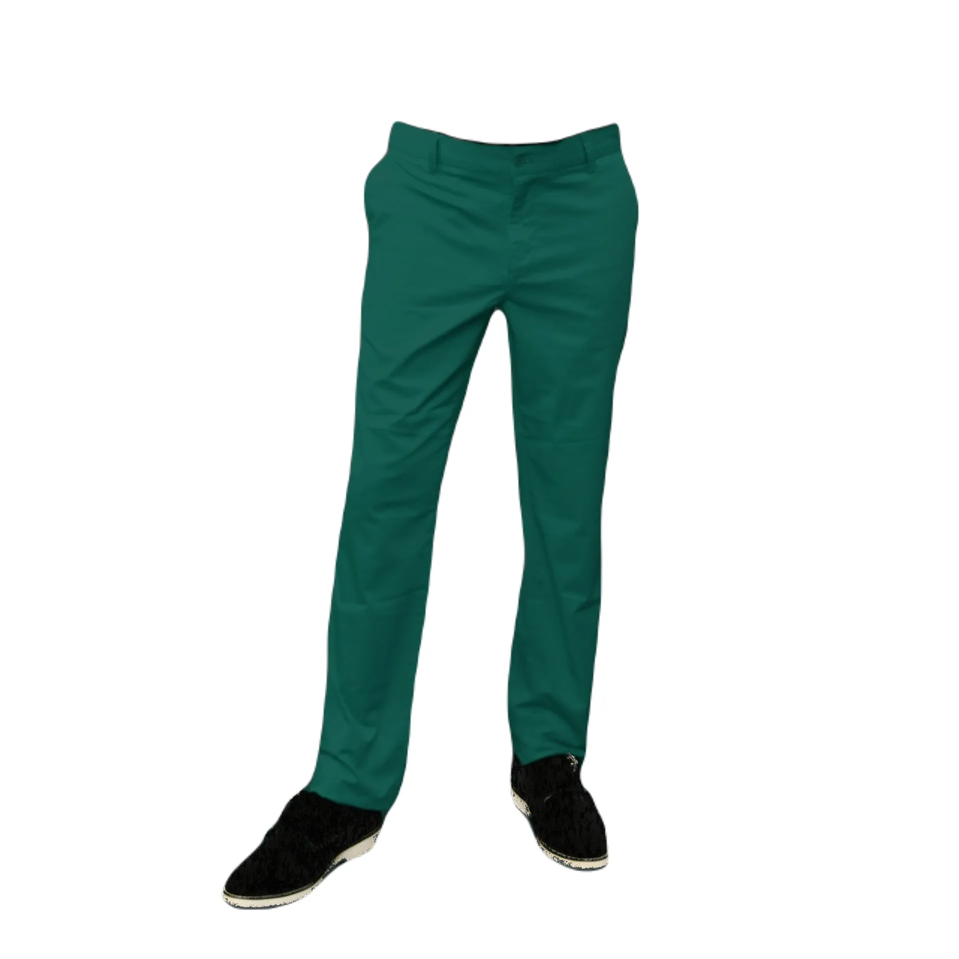 Everyday Pants | Modern Fit | 100% Cotton | Stretch | Tapered Bottom | Color: Green