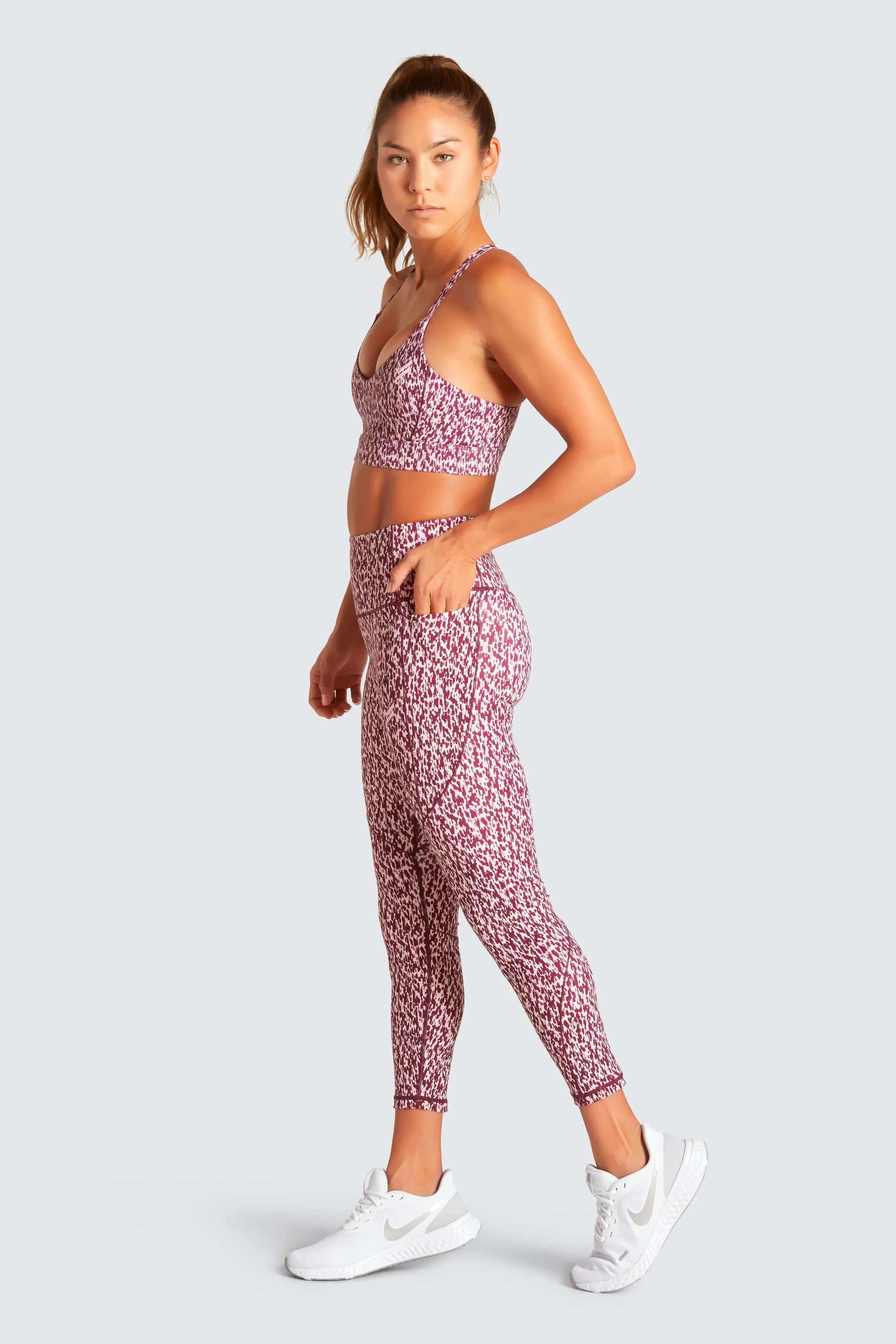 Excel  Leggings - Wild Berry