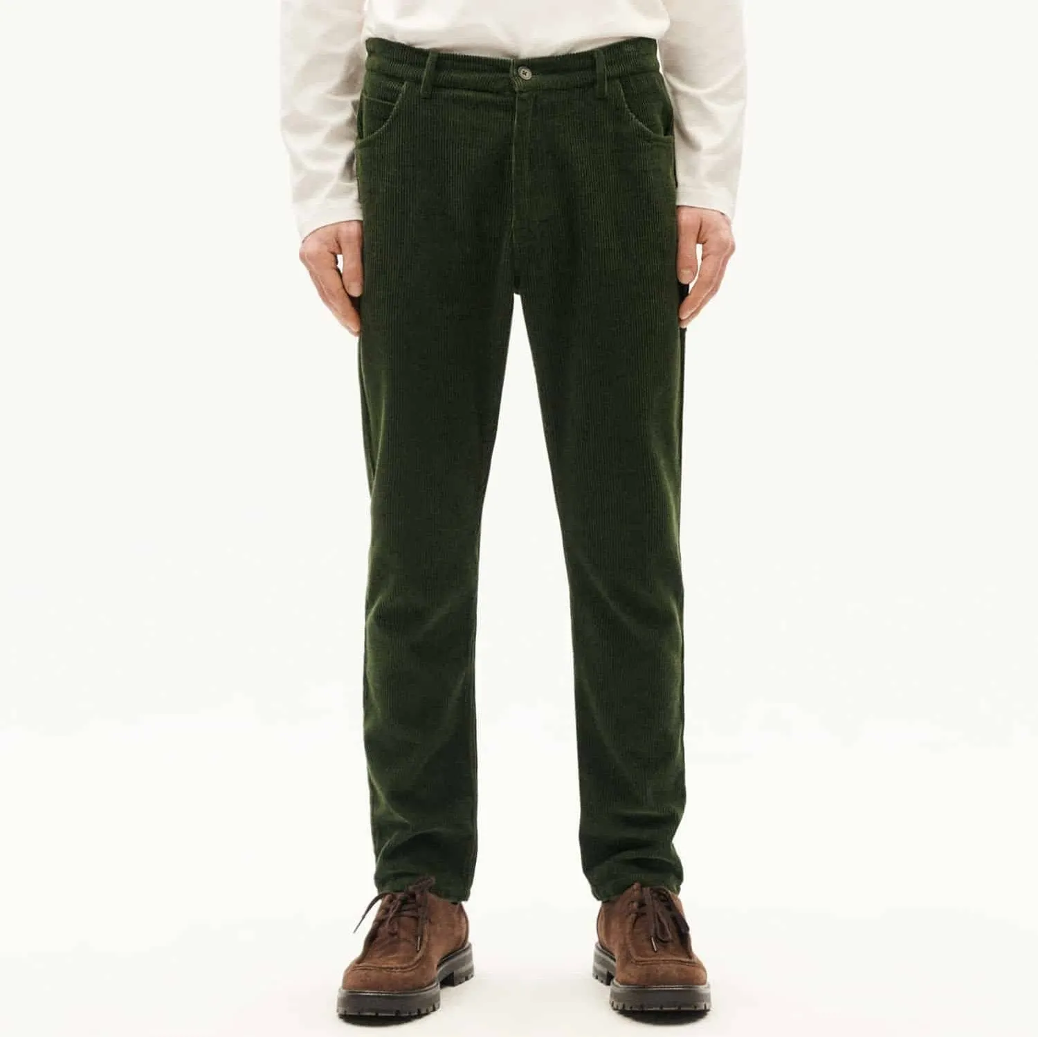 Five Pocket Pants - Bottle Green