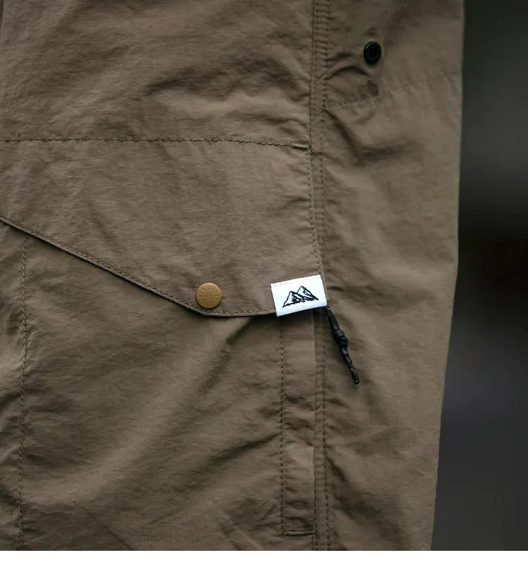 Functional Ripstop Wide Cargo Pants