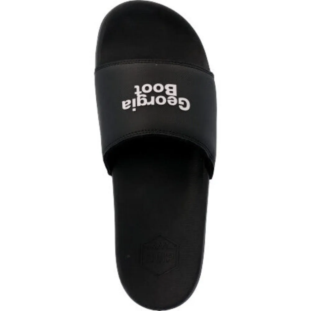 Georgia Boot Amp Unisex Slide Slipper Gb00600 In Black