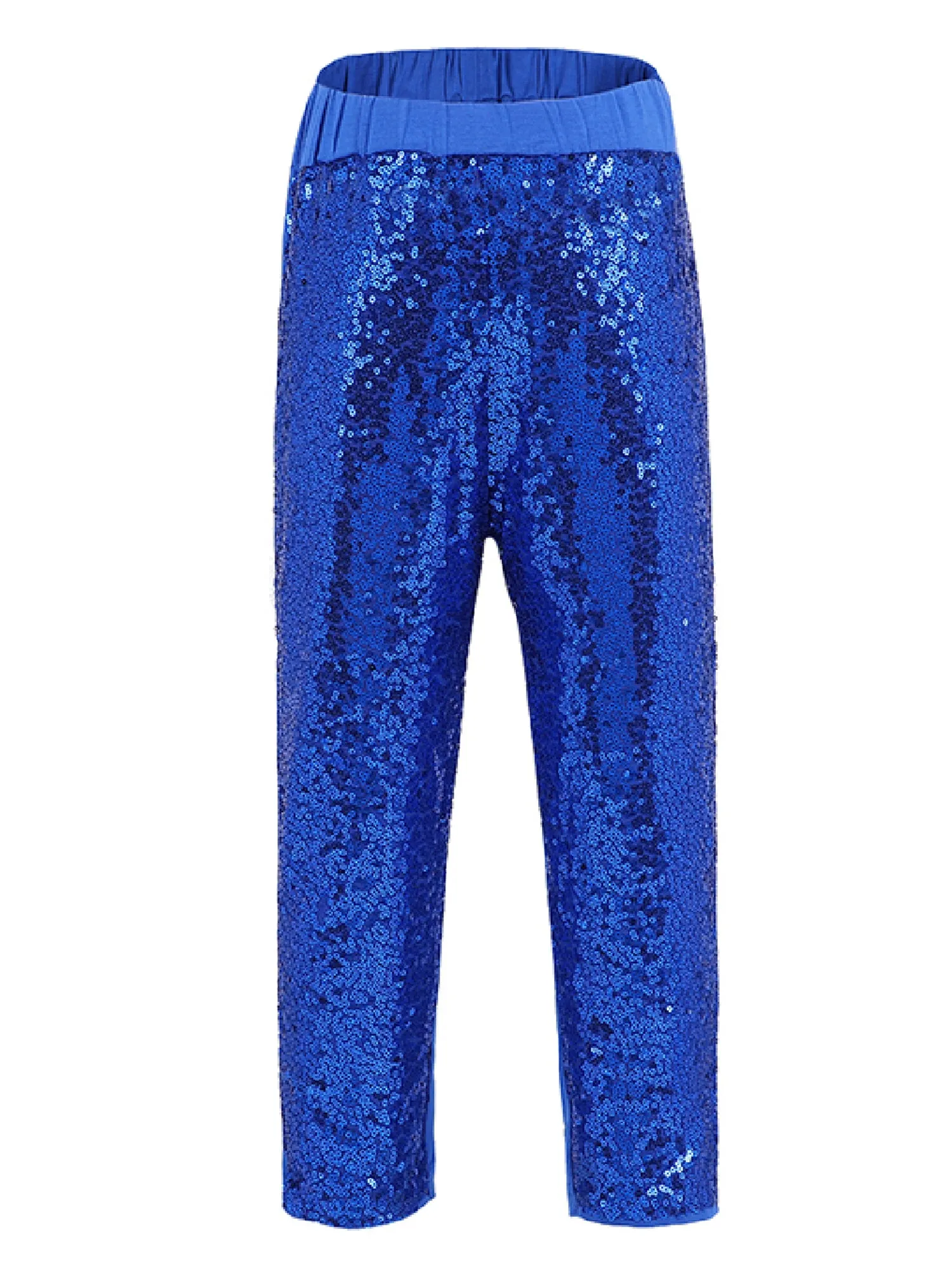 Girls Royal Blue Sequin Sports Casual Legging Pants 9M-8