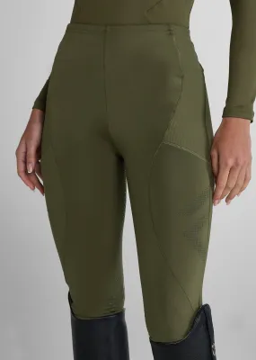 Green Core Leggings Full Seat