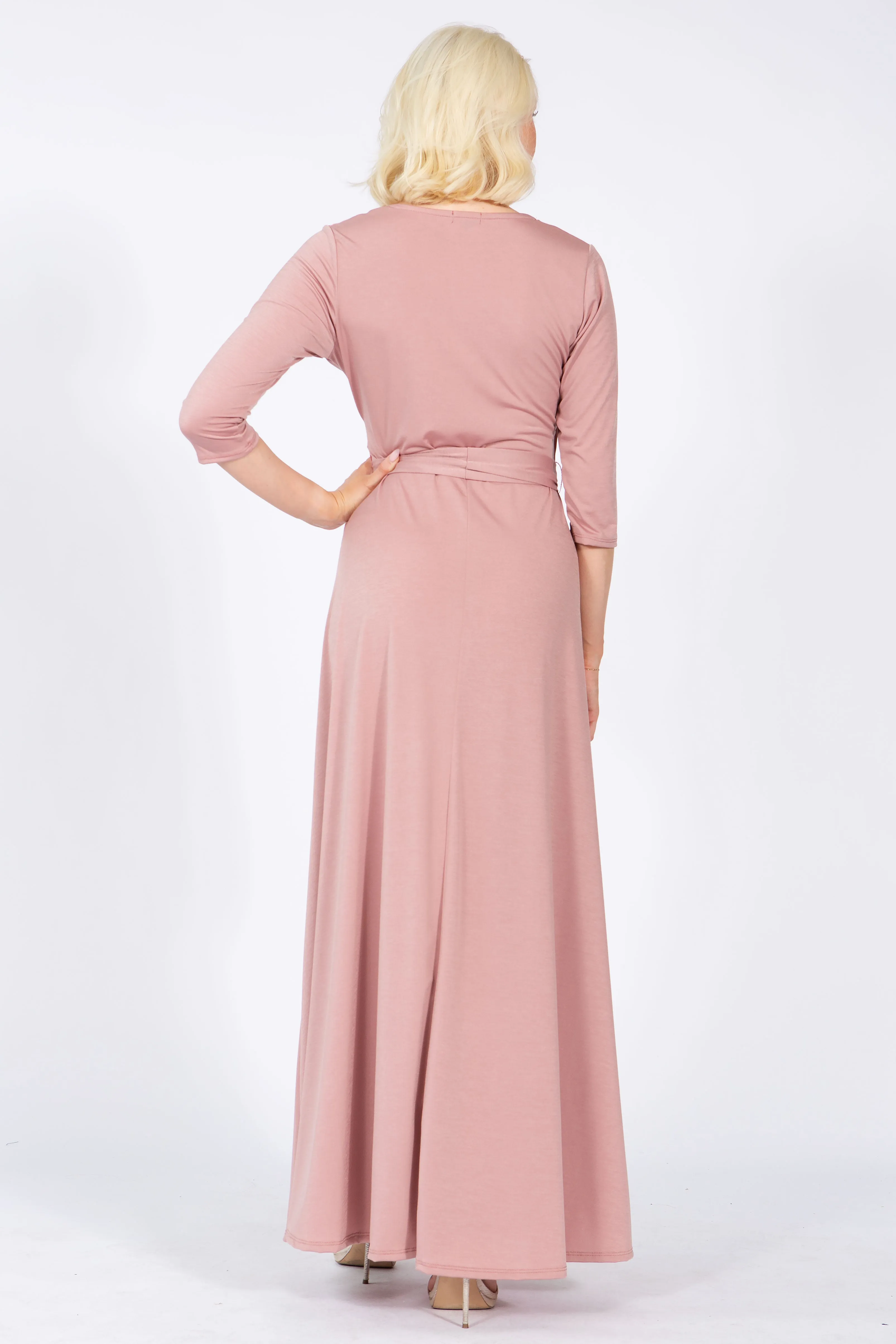 GRETA Wrap Maxi Dress