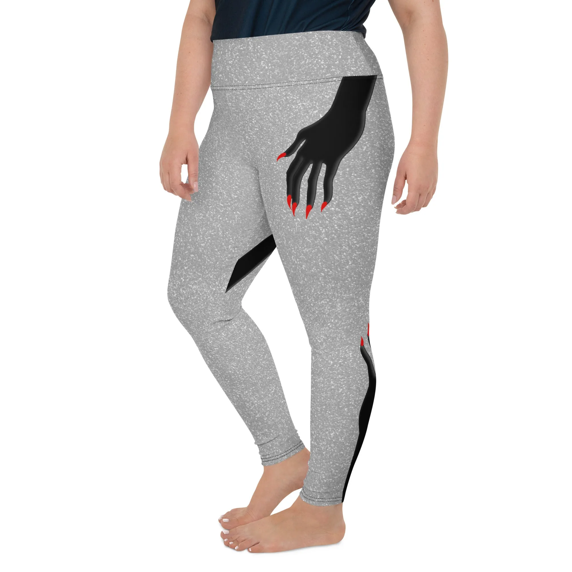 Hand Illusion Plus Size Leggings