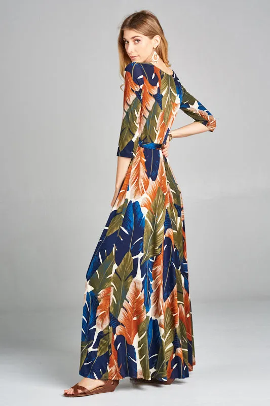 Harvest Flow Venechia Maxi Wrap Dress