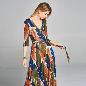 Harvest Flow Venechia Maxi Wrap Dress