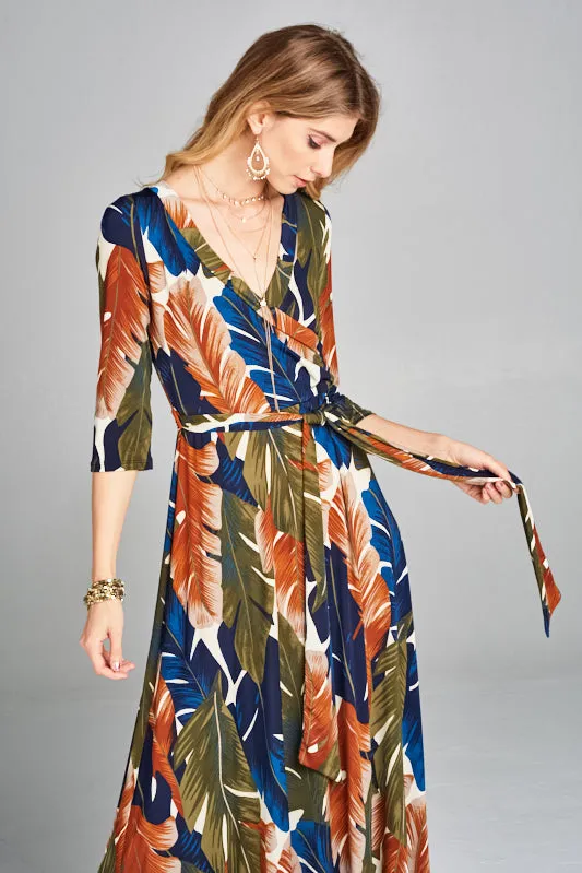 Harvest Flow Venechia Maxi Wrap Dress