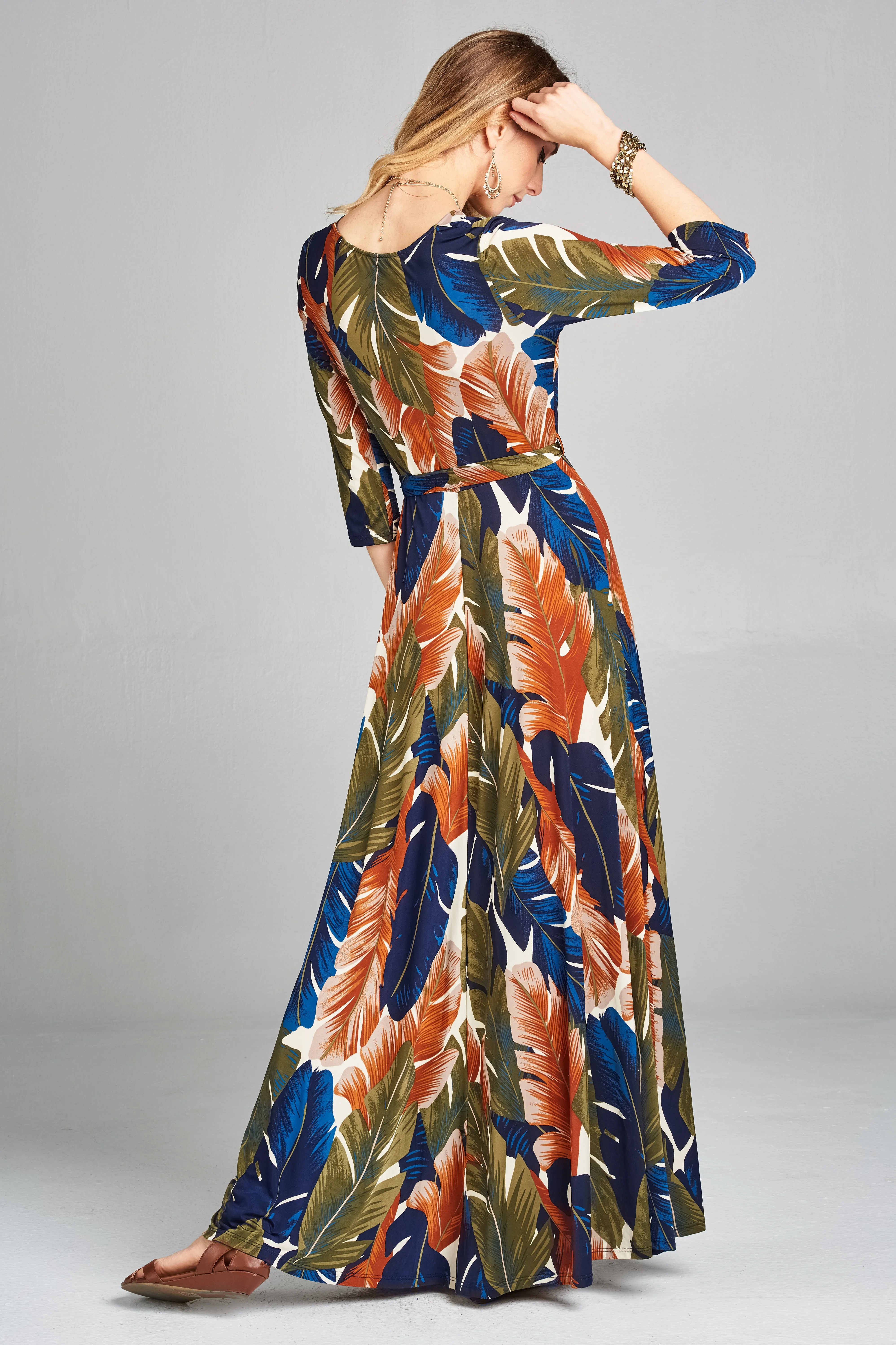 Harvest Flow Venechia Maxi Wrap Dress