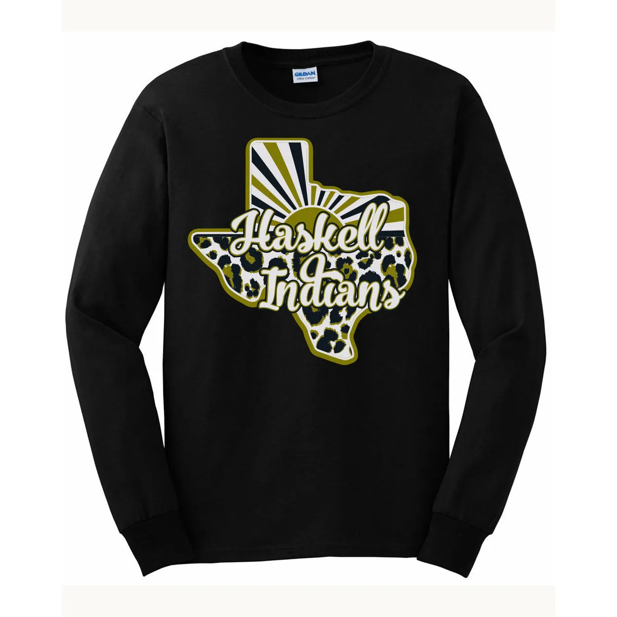 Haskell Indians - Texas Sunray Long Sleeve T-Shirt