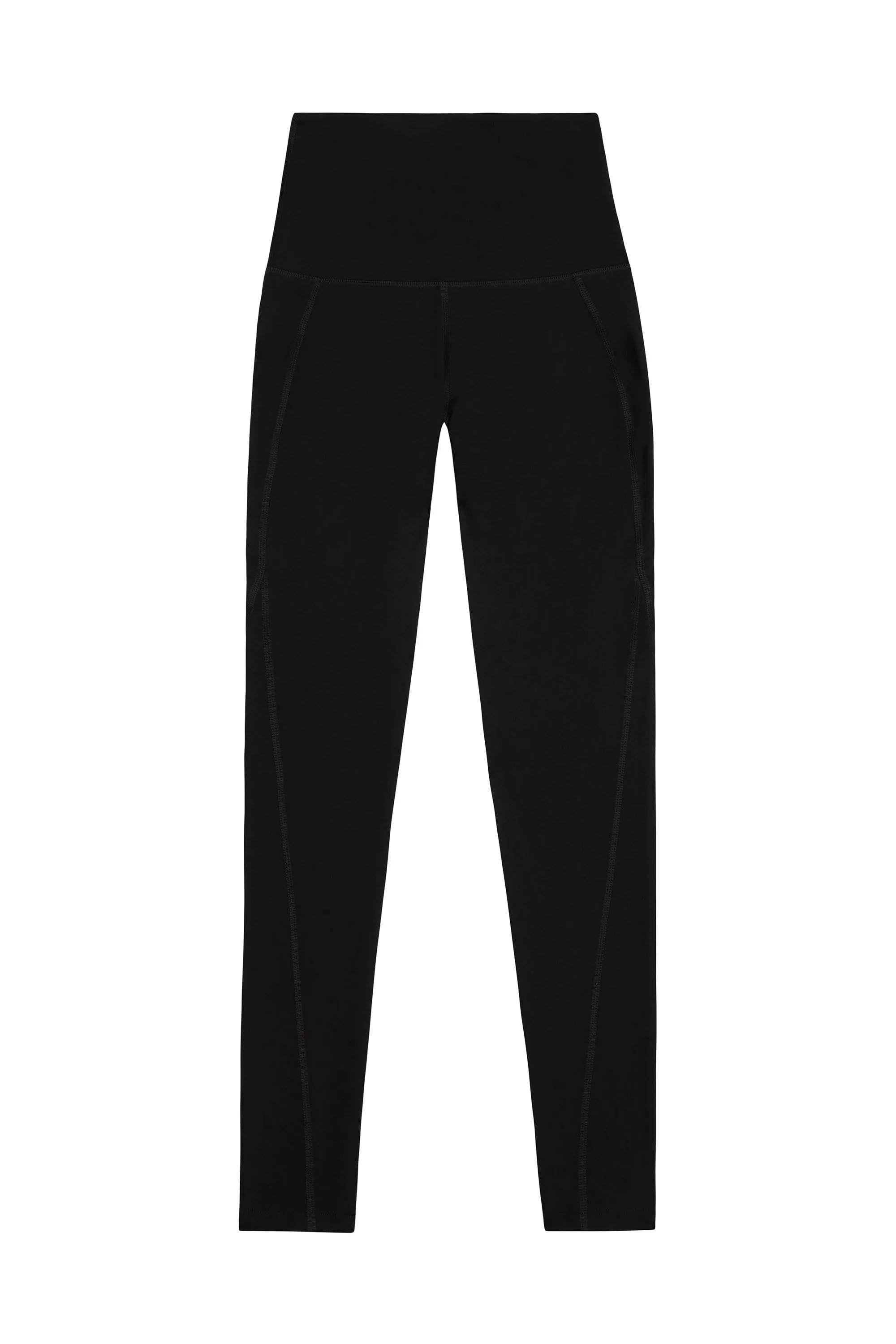 High Waist Leggings Black Curve