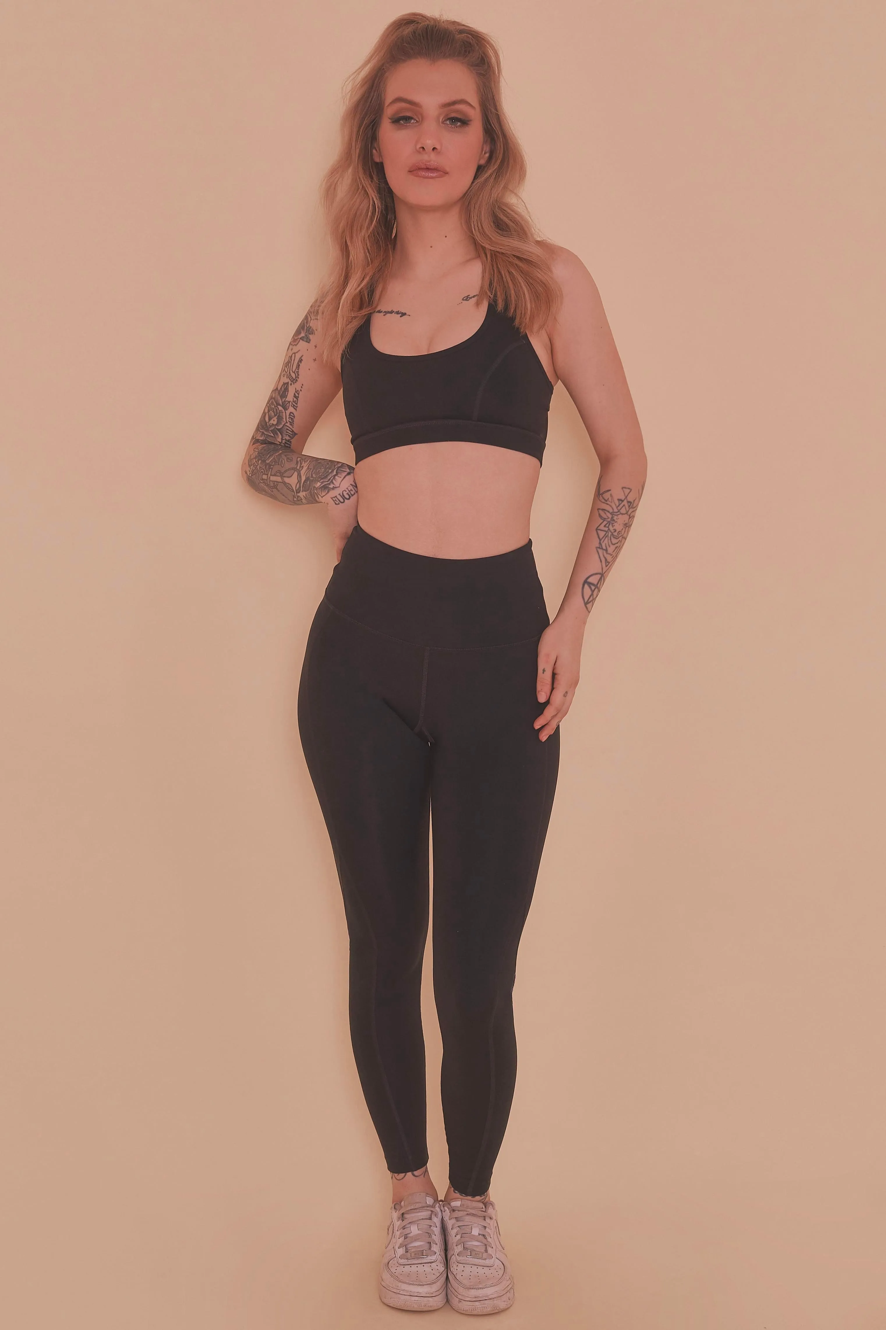 High Waist Leggings Black