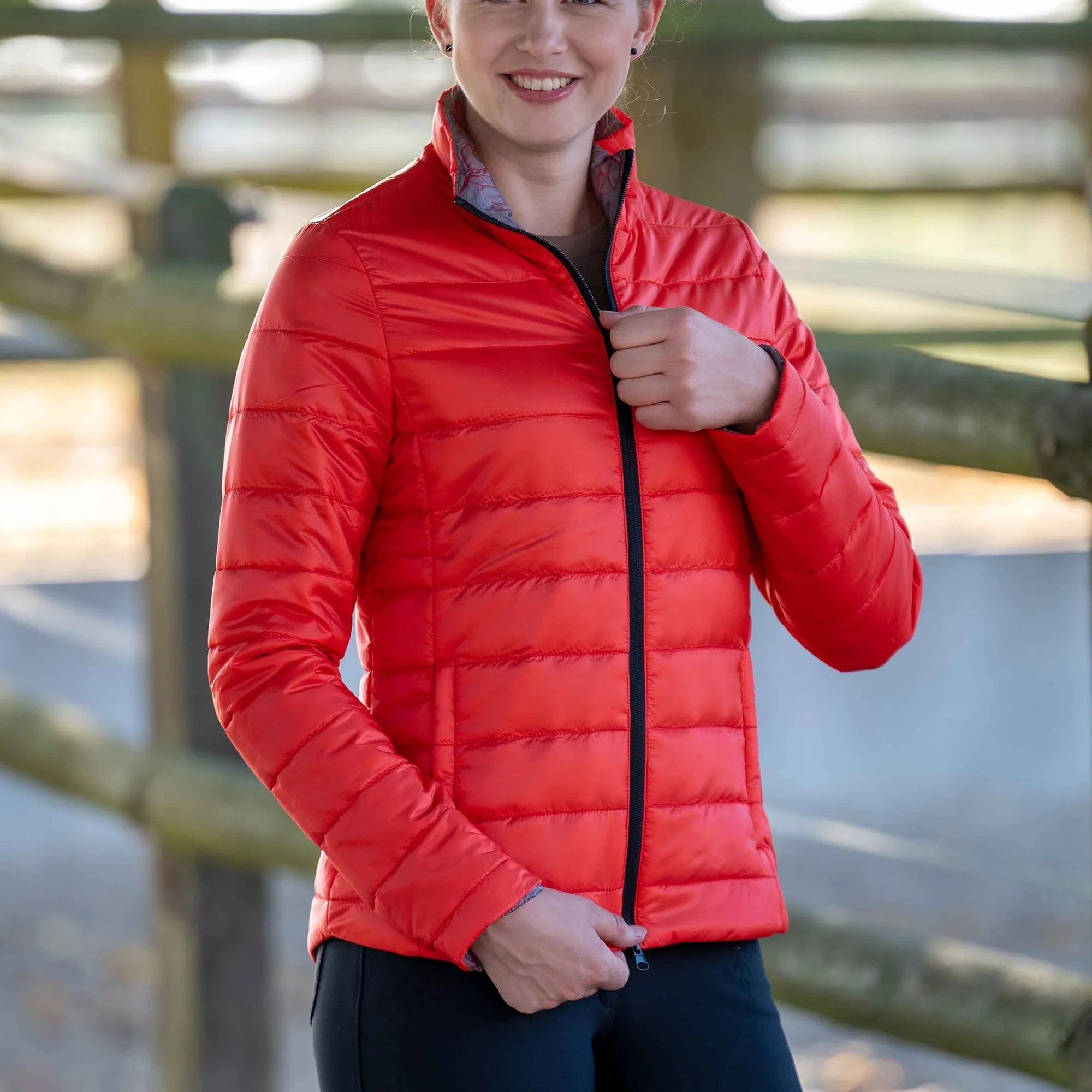 Hkm Ladies Quilted Savona Jacket