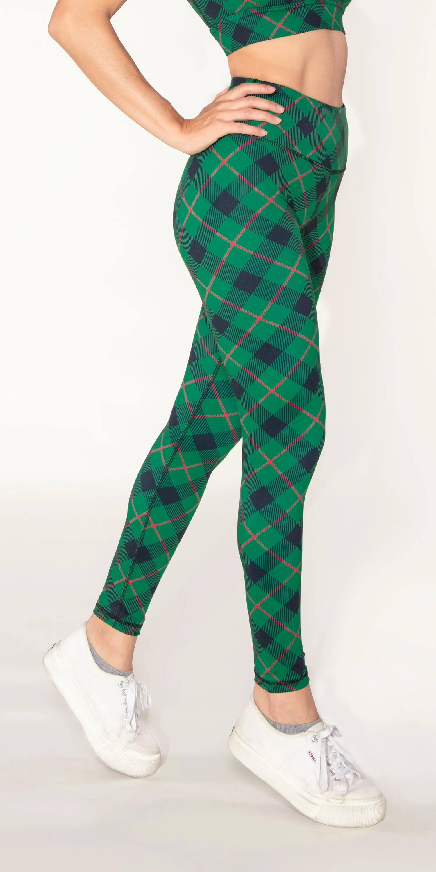 Holiday Plaid - Legging