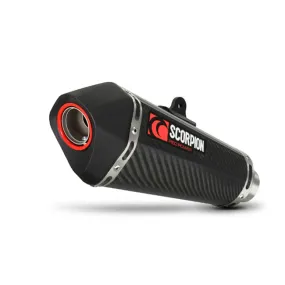 Honda CB500X 19-20 Serket Taper/Carbon Slip-on Scorpion (RHA189CEO)