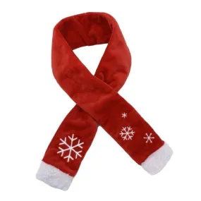 Huxley and Kent Snowflake Scarf for Pets Medium