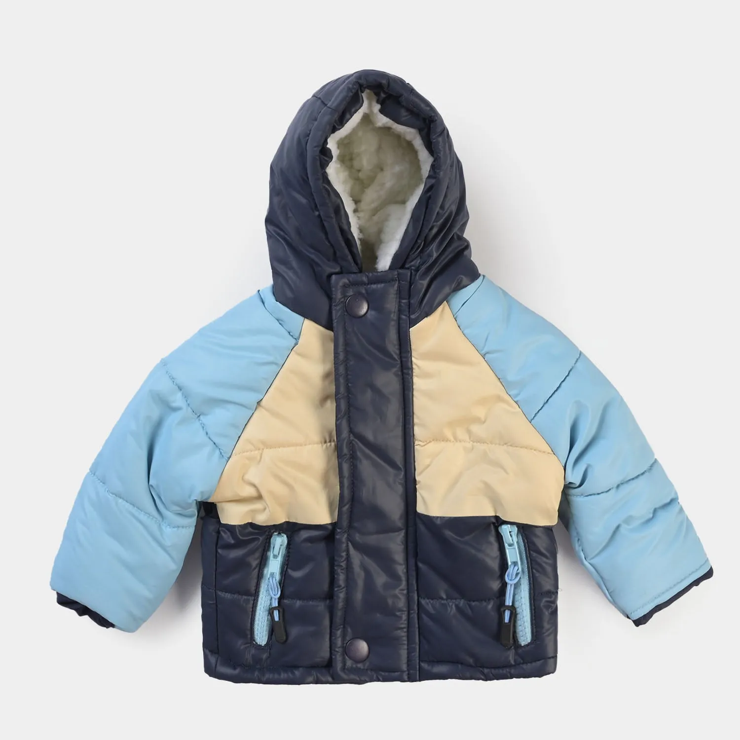 Infant Boys Quilted Jacket Best Kids-Blue