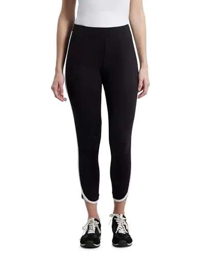 Jockey Women's Slim Fit Cotton Stretch Leggings (AW73_Black_L_Black_L)