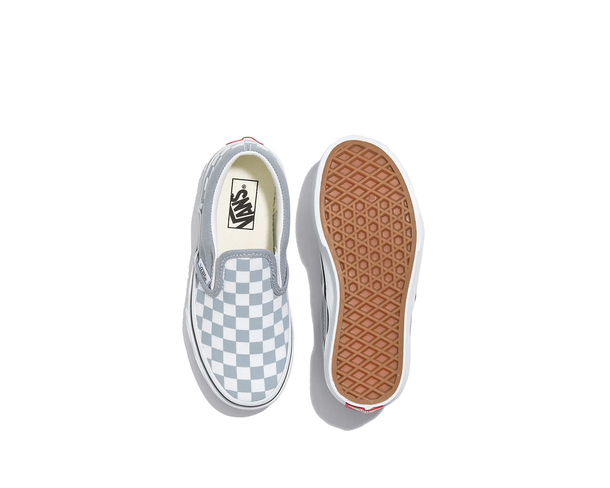 Kid`s Checkerboard Classic Slip-On