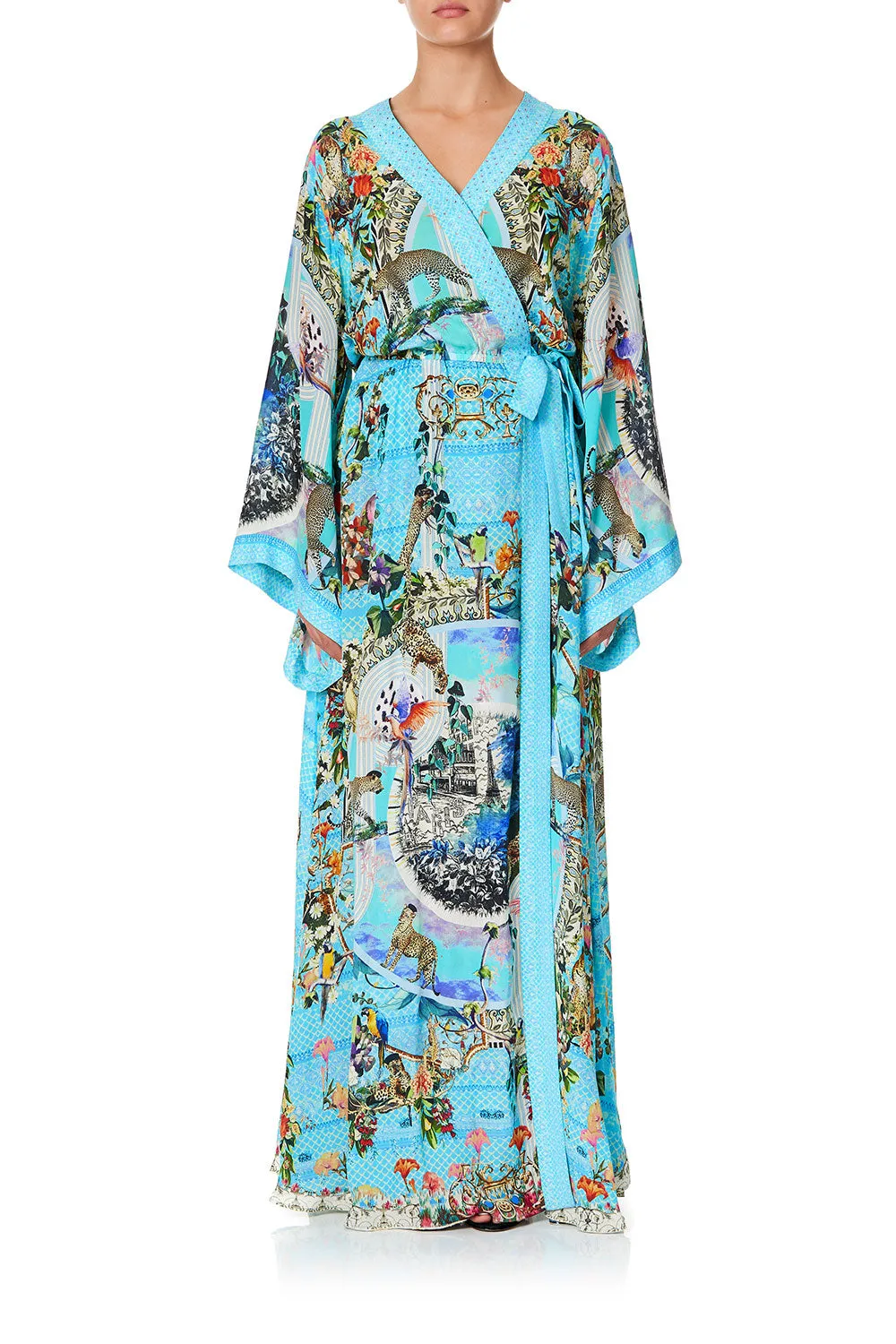 KIMONO WRAP DRESS GIRL FROM ST TROPEZ